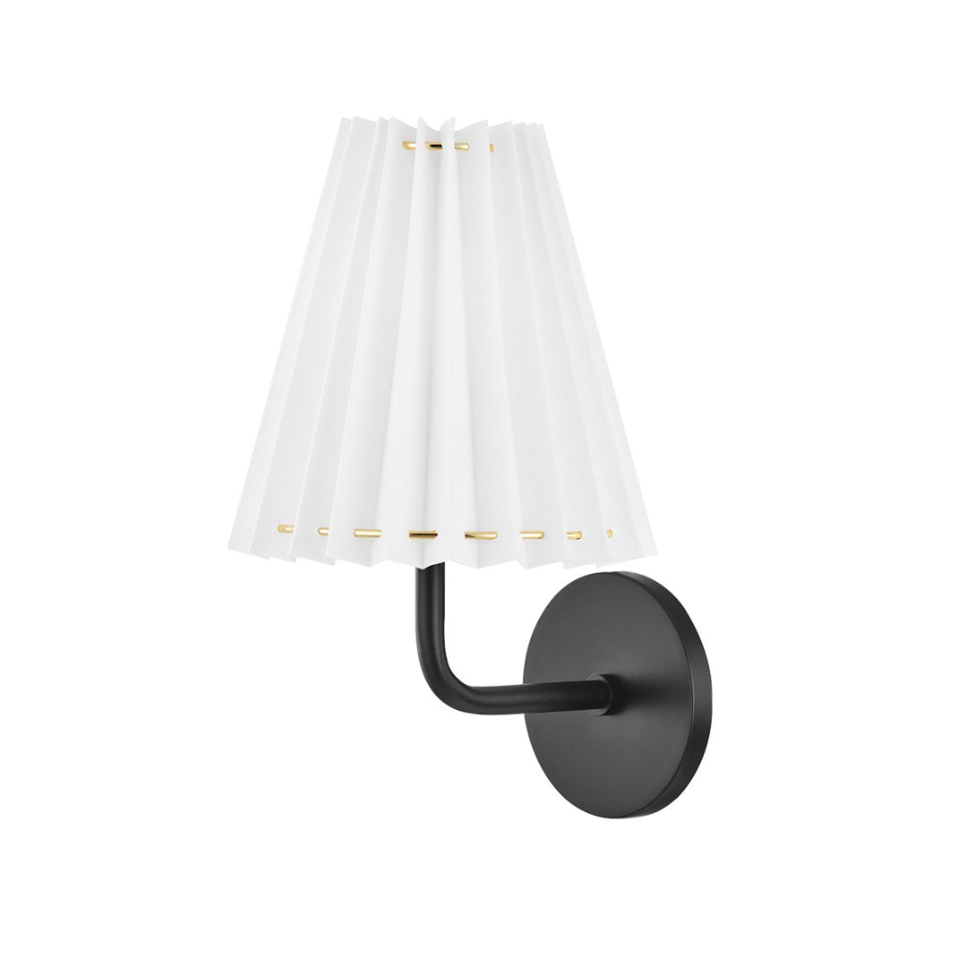 Demi Soft Black Sconce
