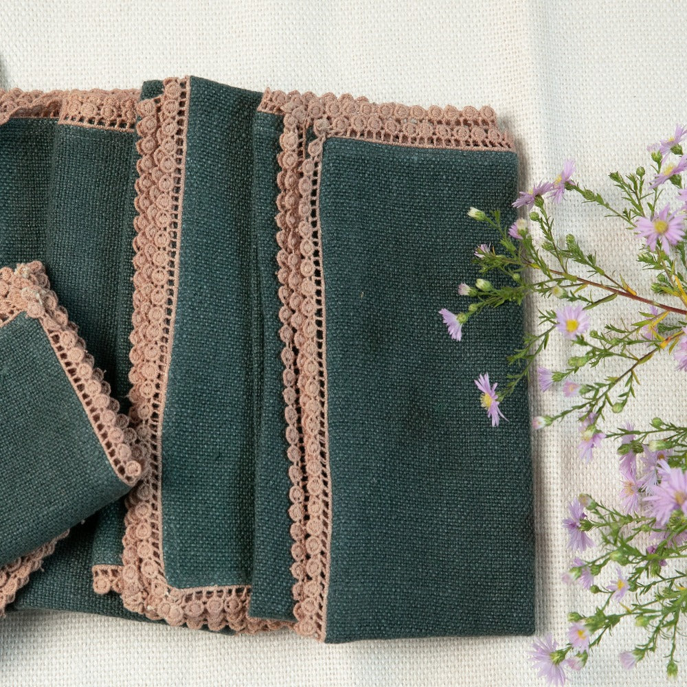 Anika Teal Napkins