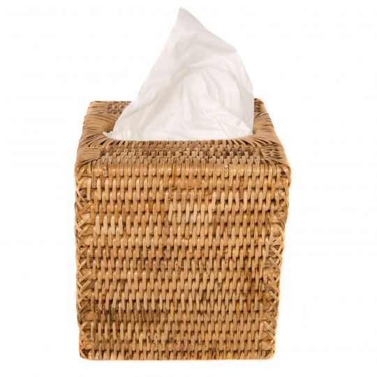 Rattan Tissue Box Cover Collection