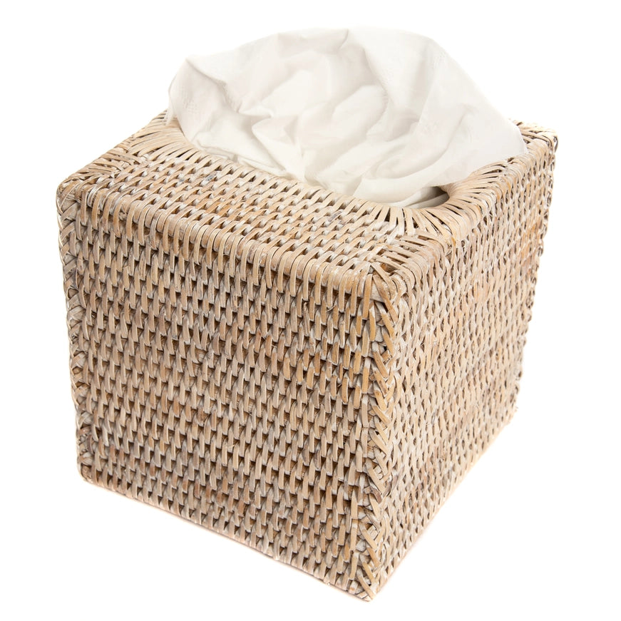 Rattan Tissue Box Cover Collection