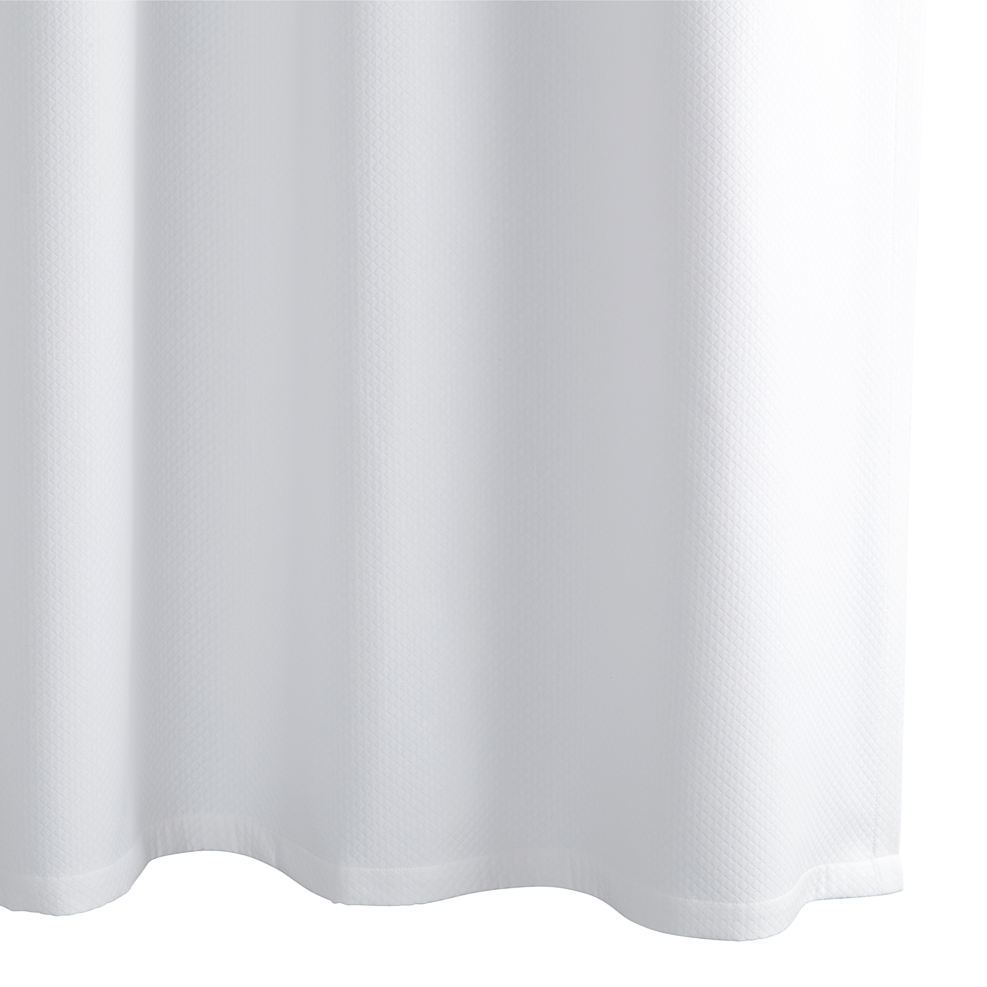 Matouk Diamond Pique Shower Curtain