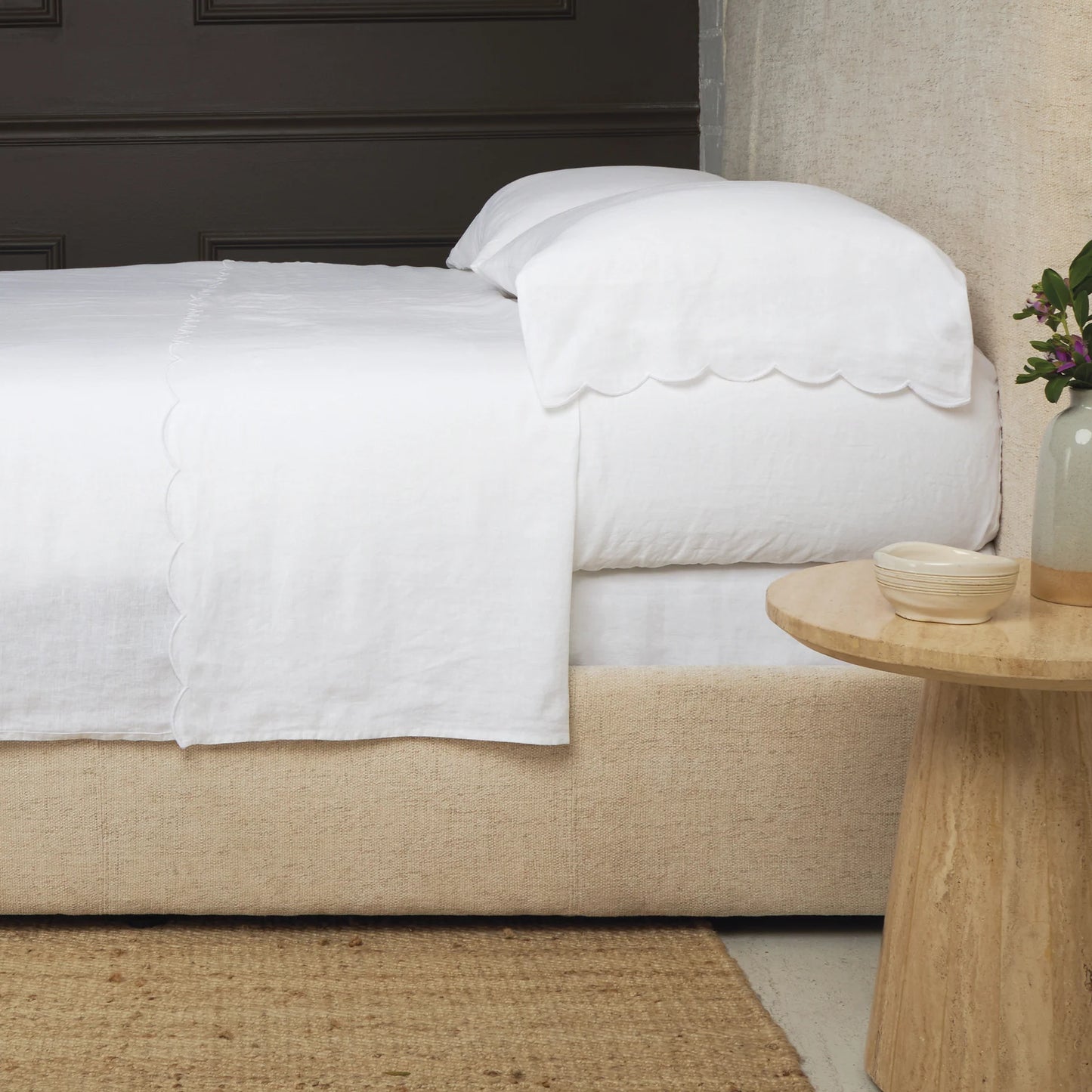 Pom Pom at Home Kelly Scalloped Linen Collection