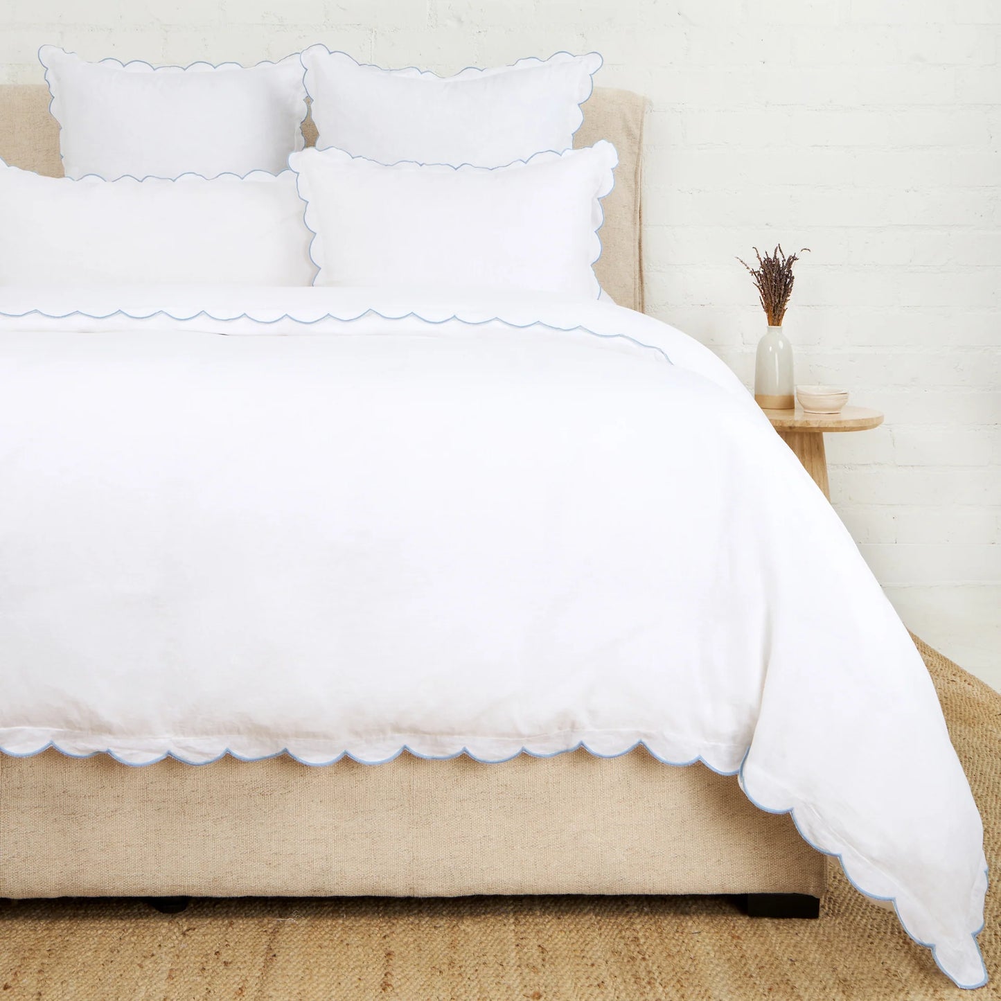 Pom Pom at Home Kelly Scalloped Linen Collection