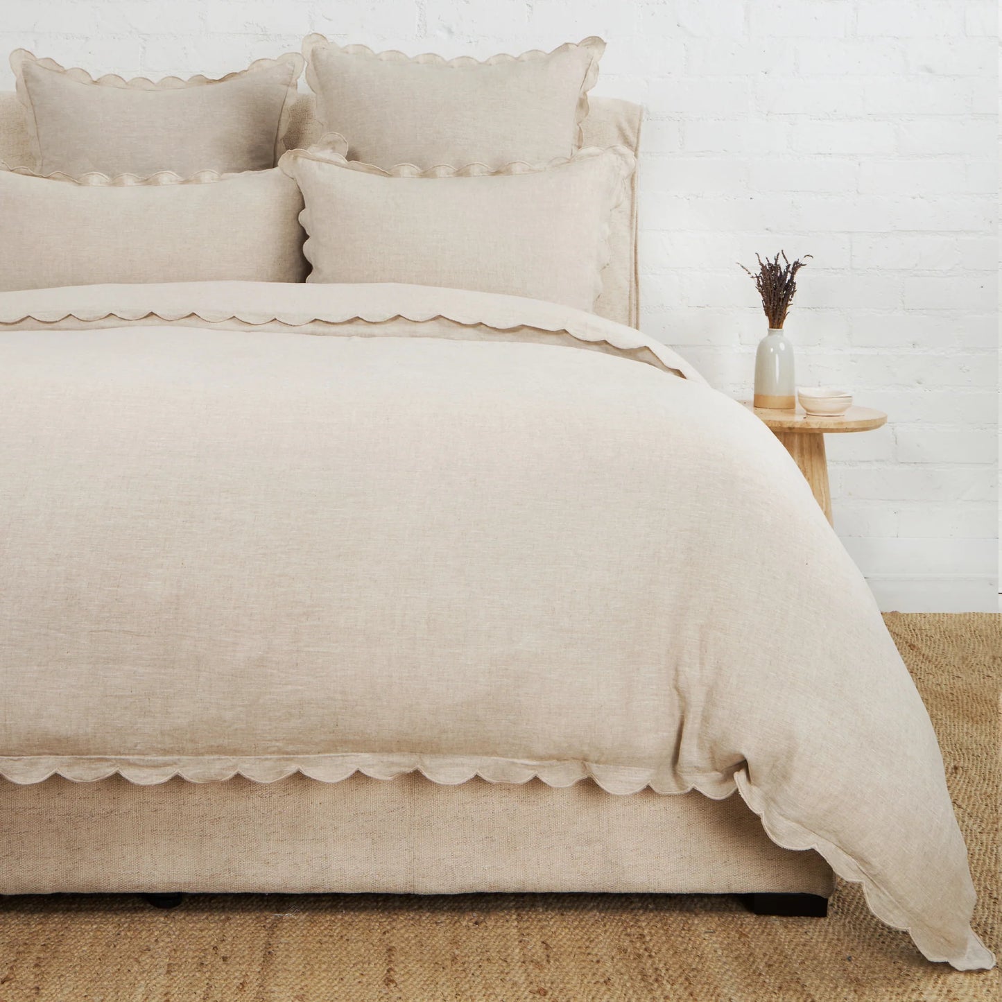Pom Pom at Home Kelly Scalloped Linen Collection