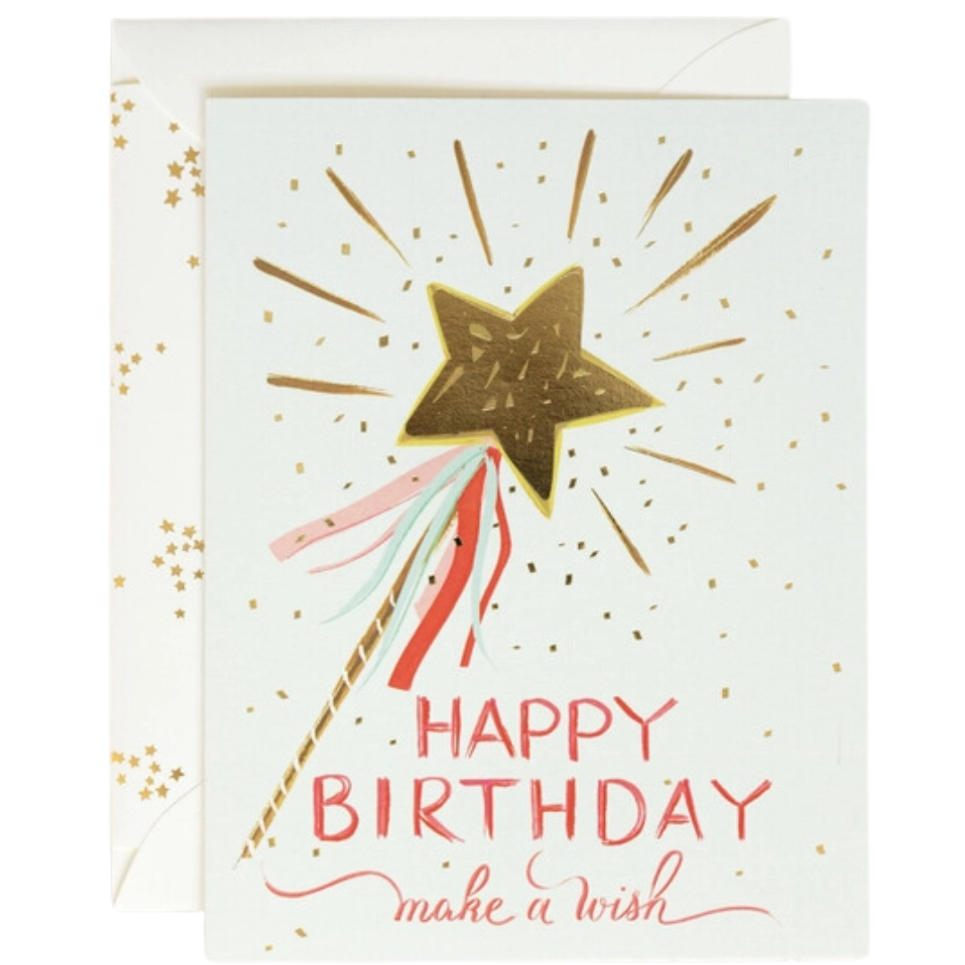Make a Wish Stars Card