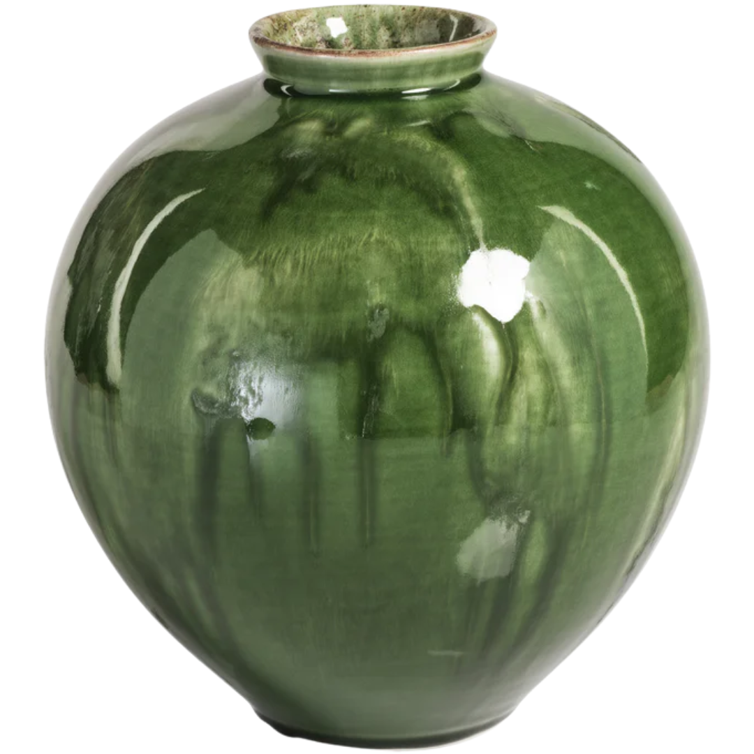Bulbus Glazed Ceramic Vase