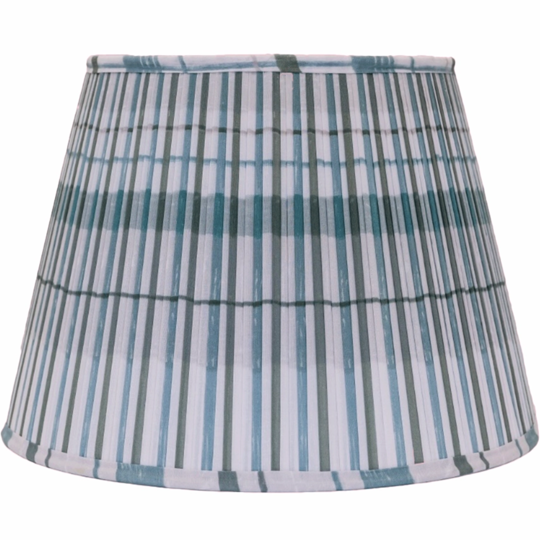 Neutral Plaid Lampshade