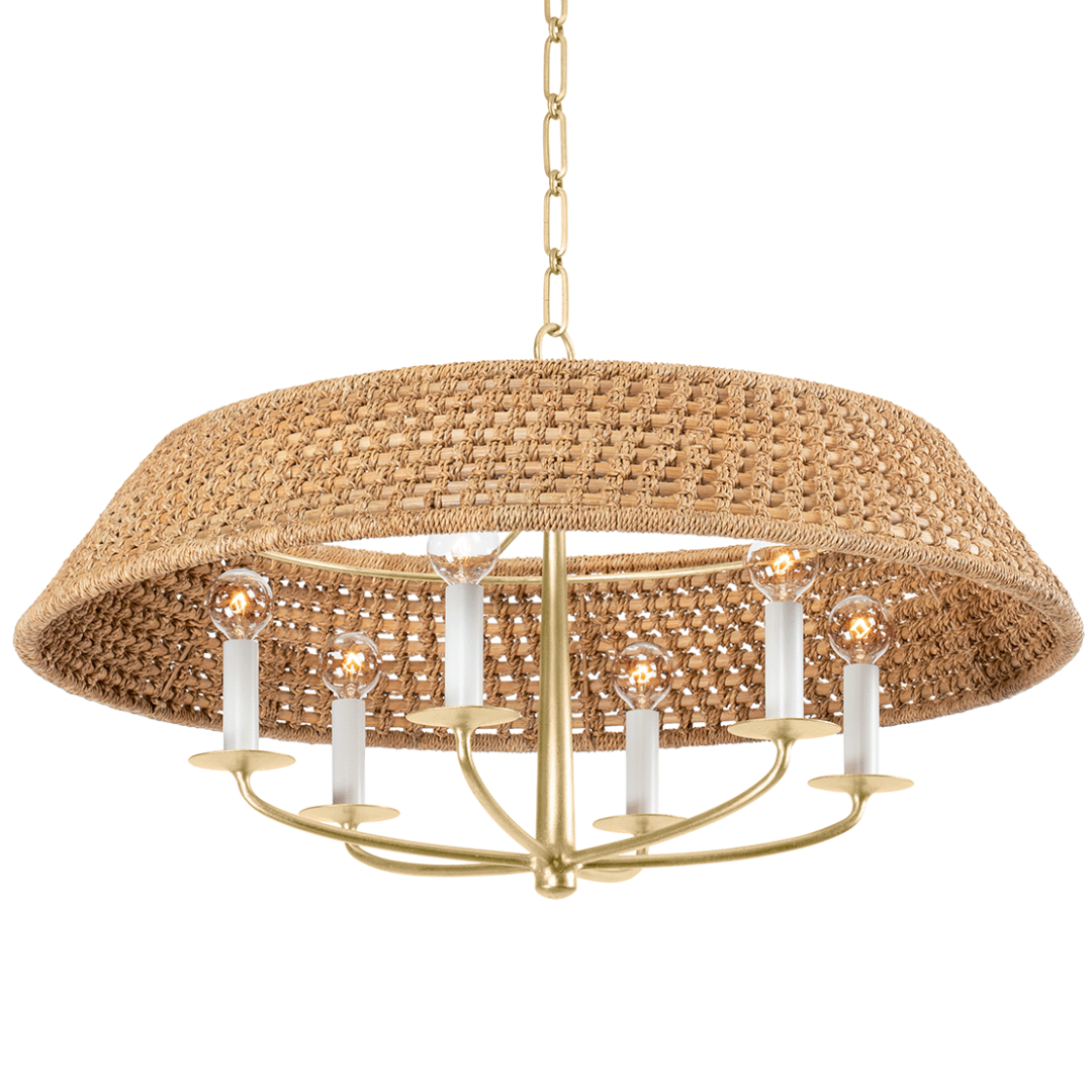 Bradley Six Light Chandelier