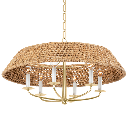 Bradley Six Light Chandelier