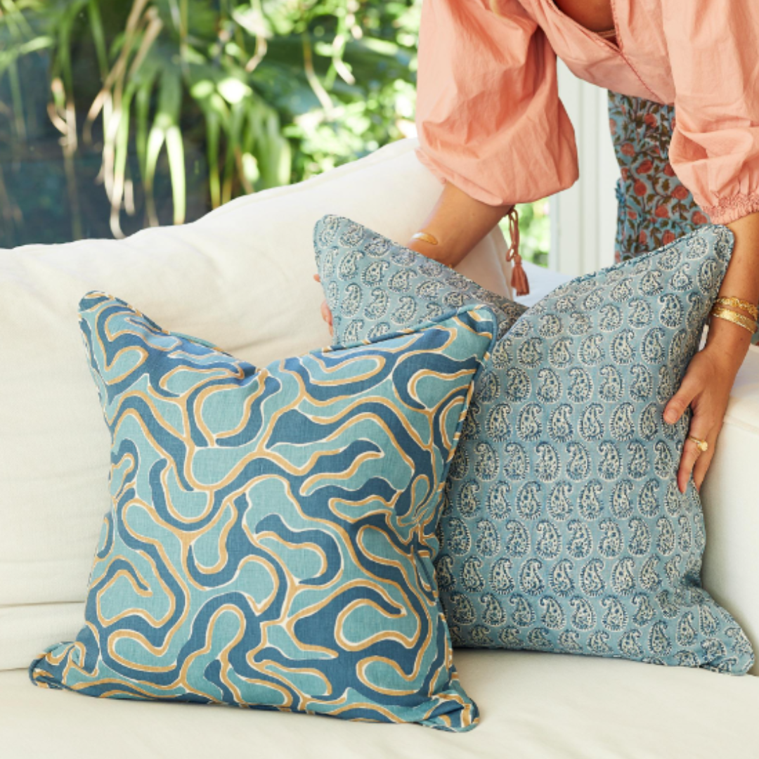 Murano Fresh Azure Pillow