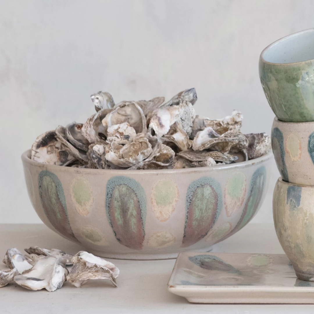 Geo Stoneware Bowl