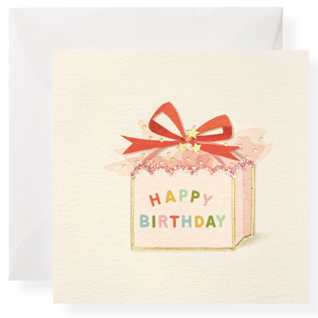 Birthday Present Enclosure Card