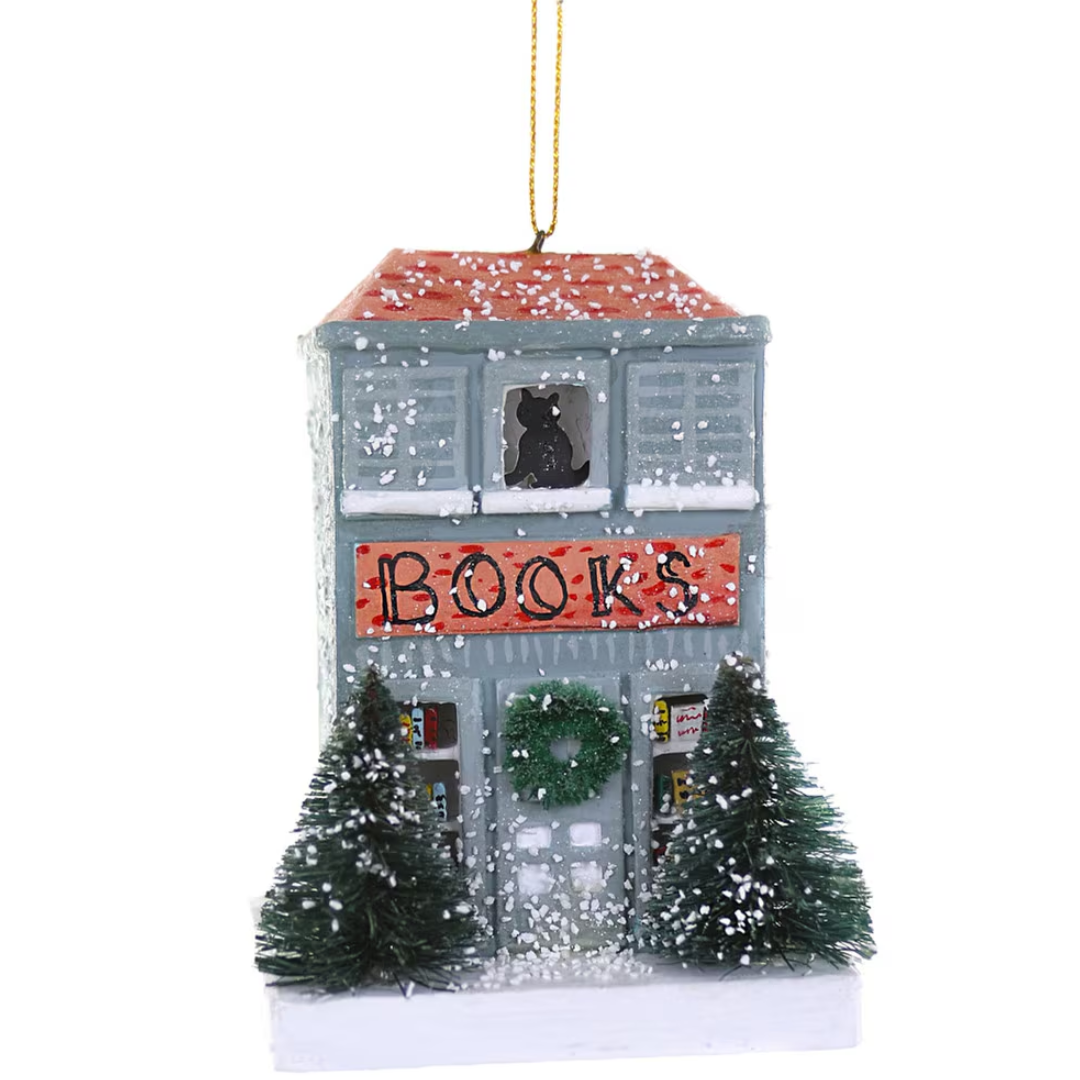 Book Shop Ornament