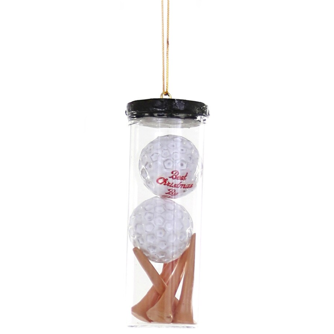 Golf Balls & Tees Ornament