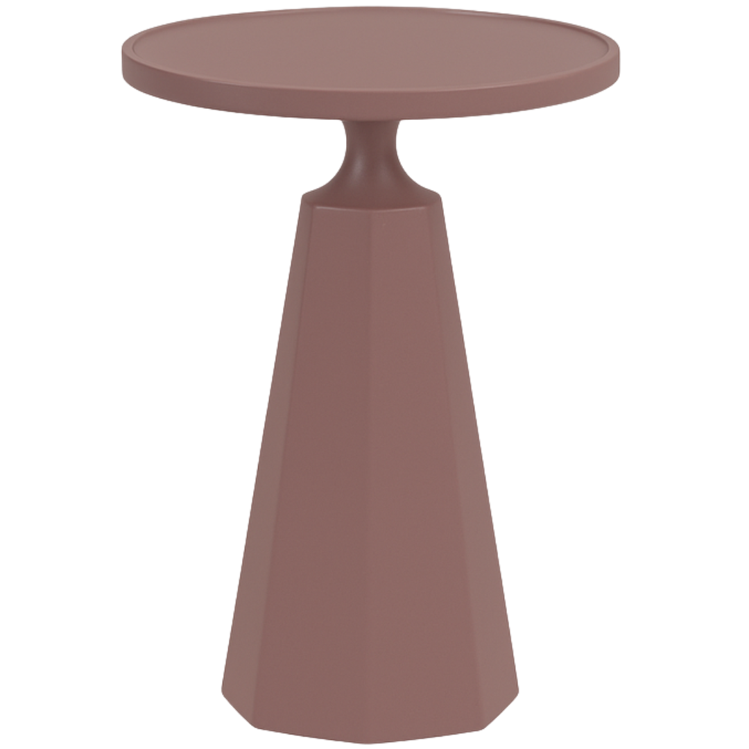 Octagon Cinnamon Slate Spot Table