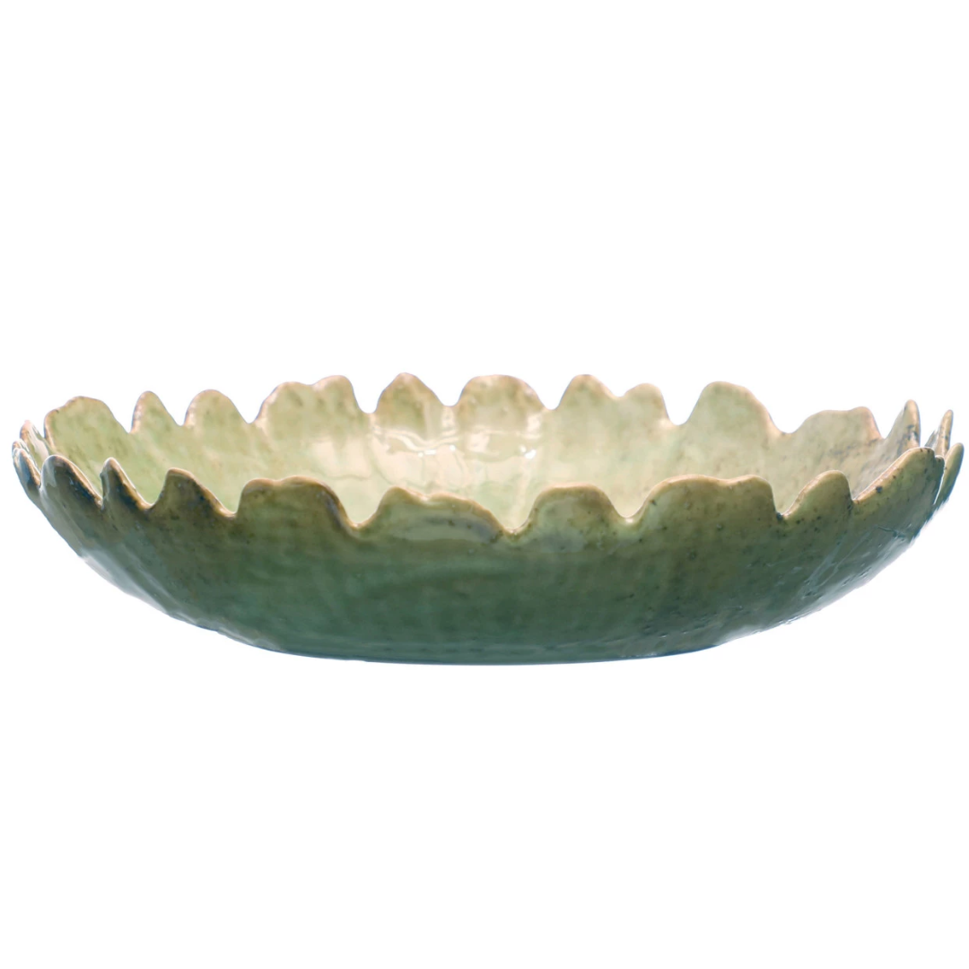 Botanist Scalloped Bowl