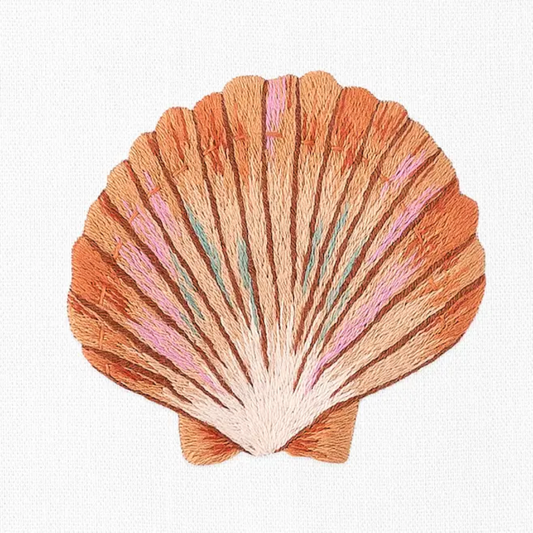Shell Scallop Hand Towel