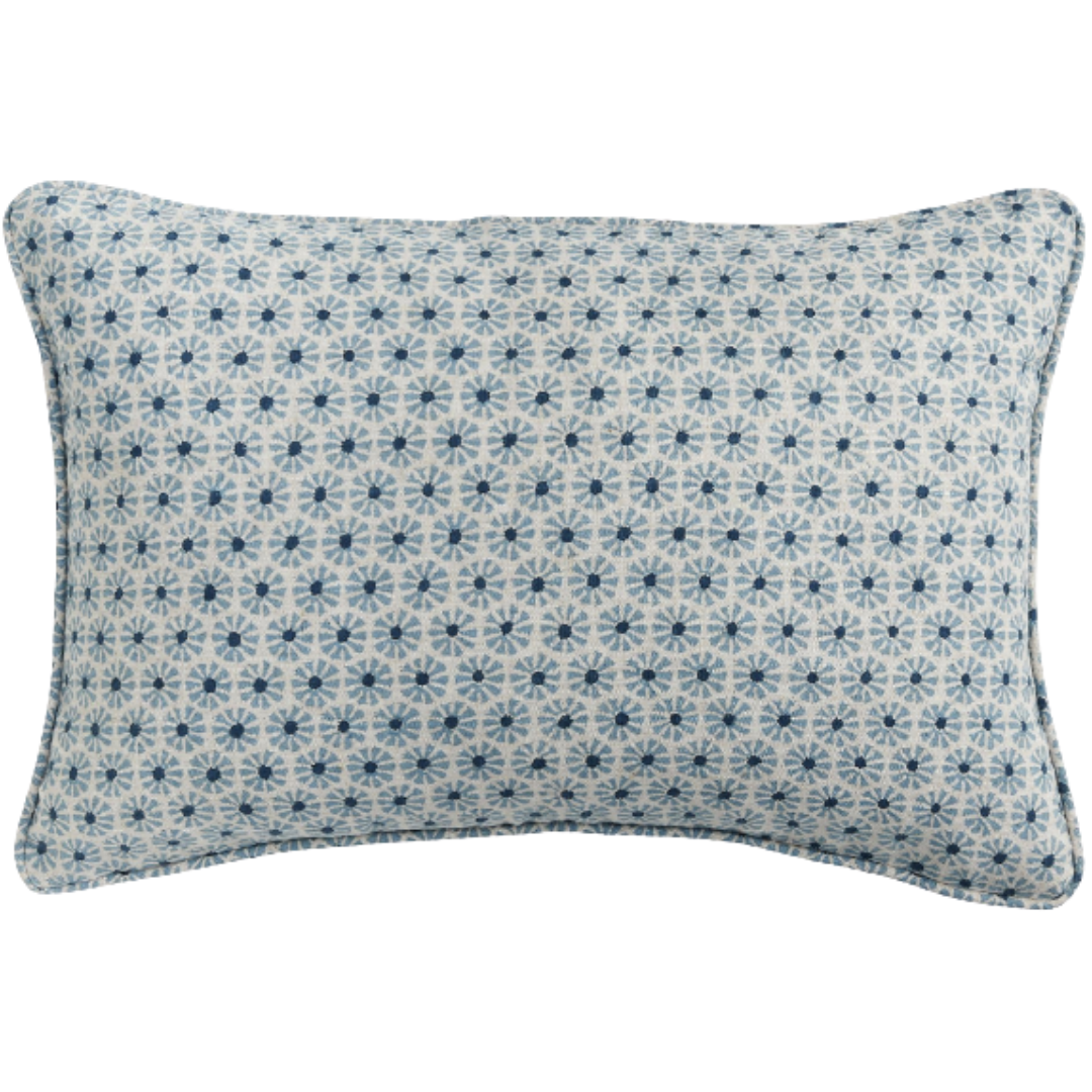 Etoile Azure Lumbar Pillow