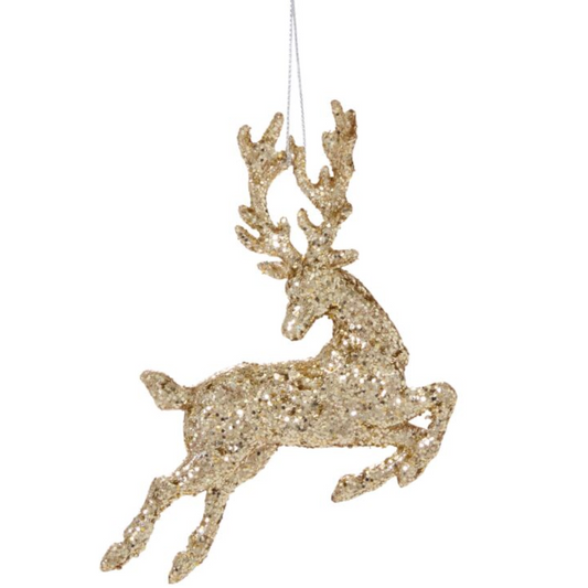 Leaping Deer Ornament