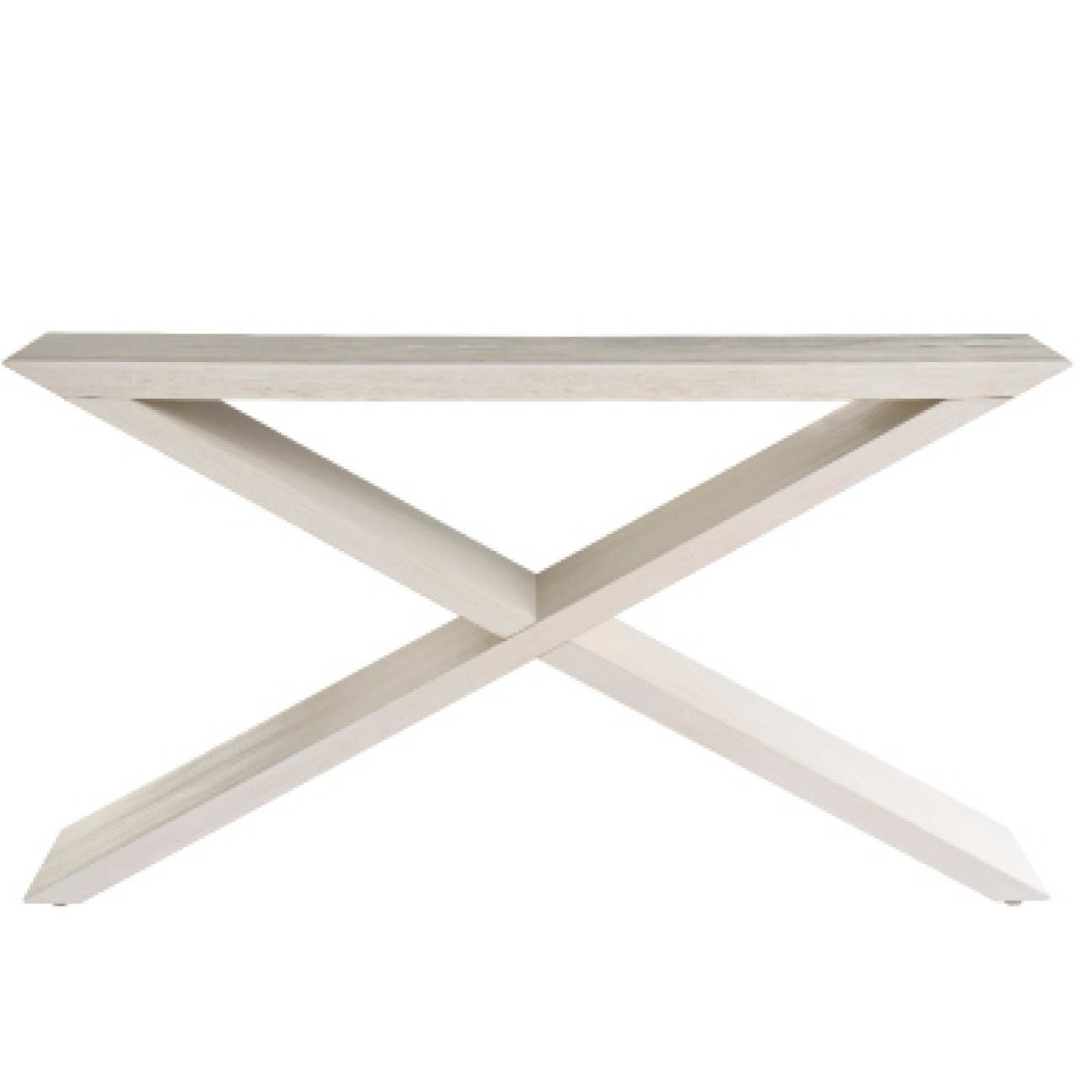 River Rock Cross Console