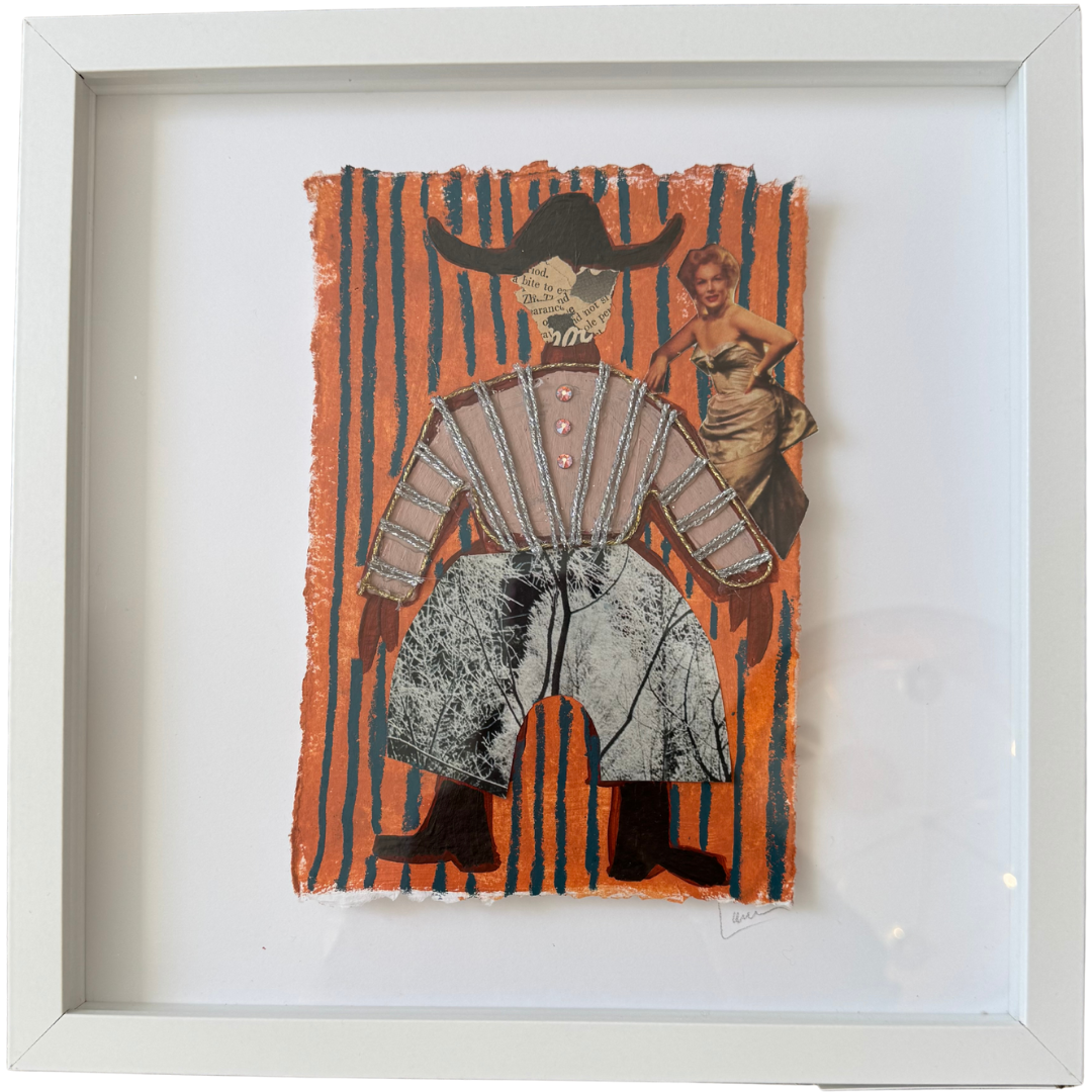 Saloon Cowboy Art