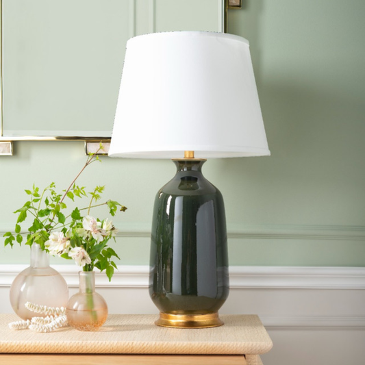 Carolyn Olive Green Lamp