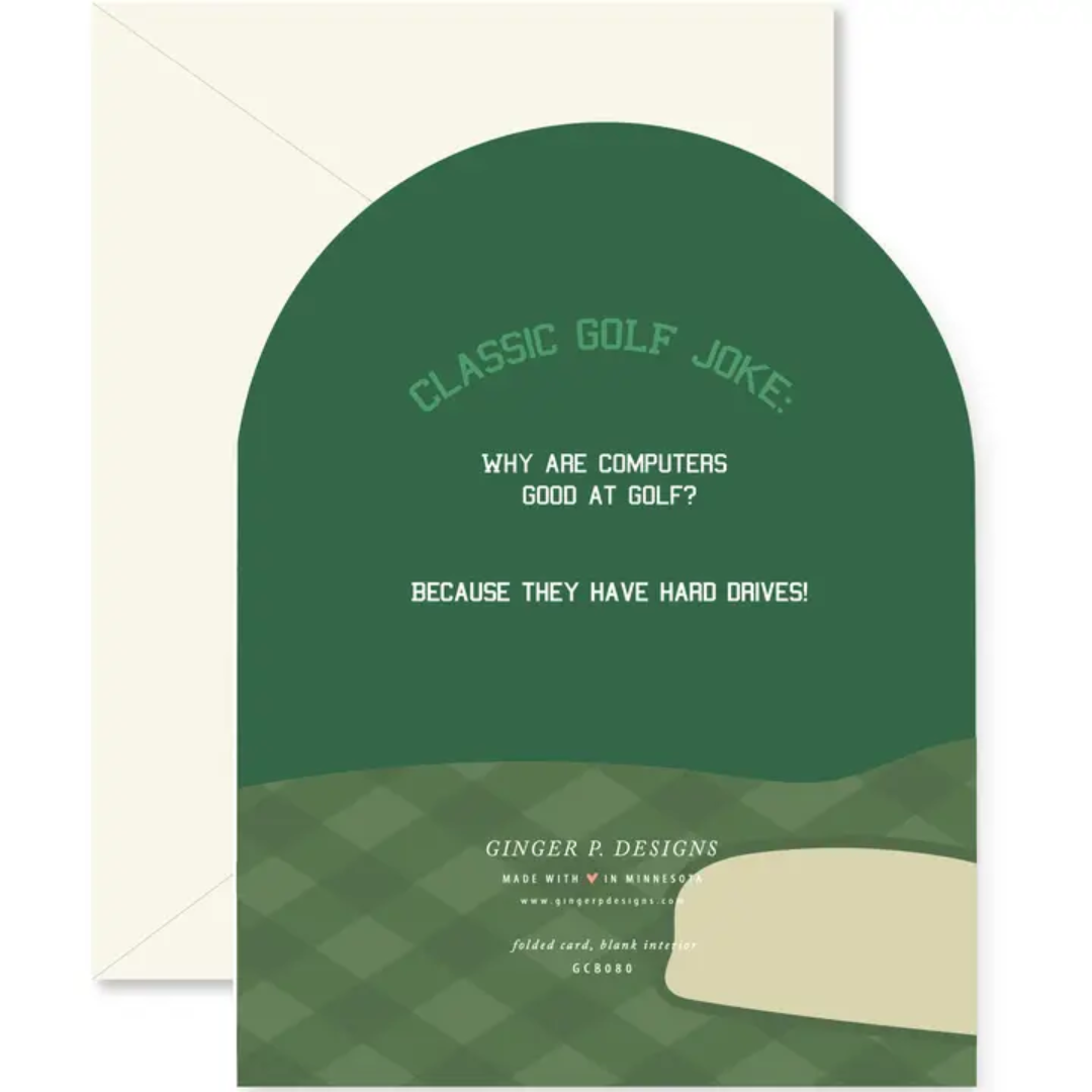 Par Tee Bday Card