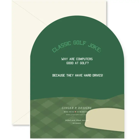 Par Tee Bday Card
