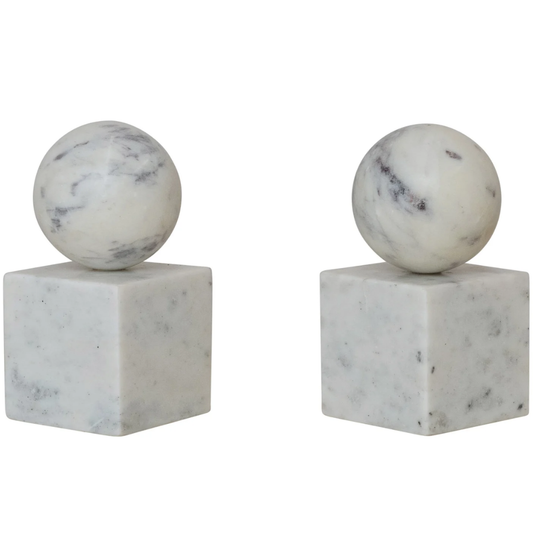 Maggie Sphere Bookend Set