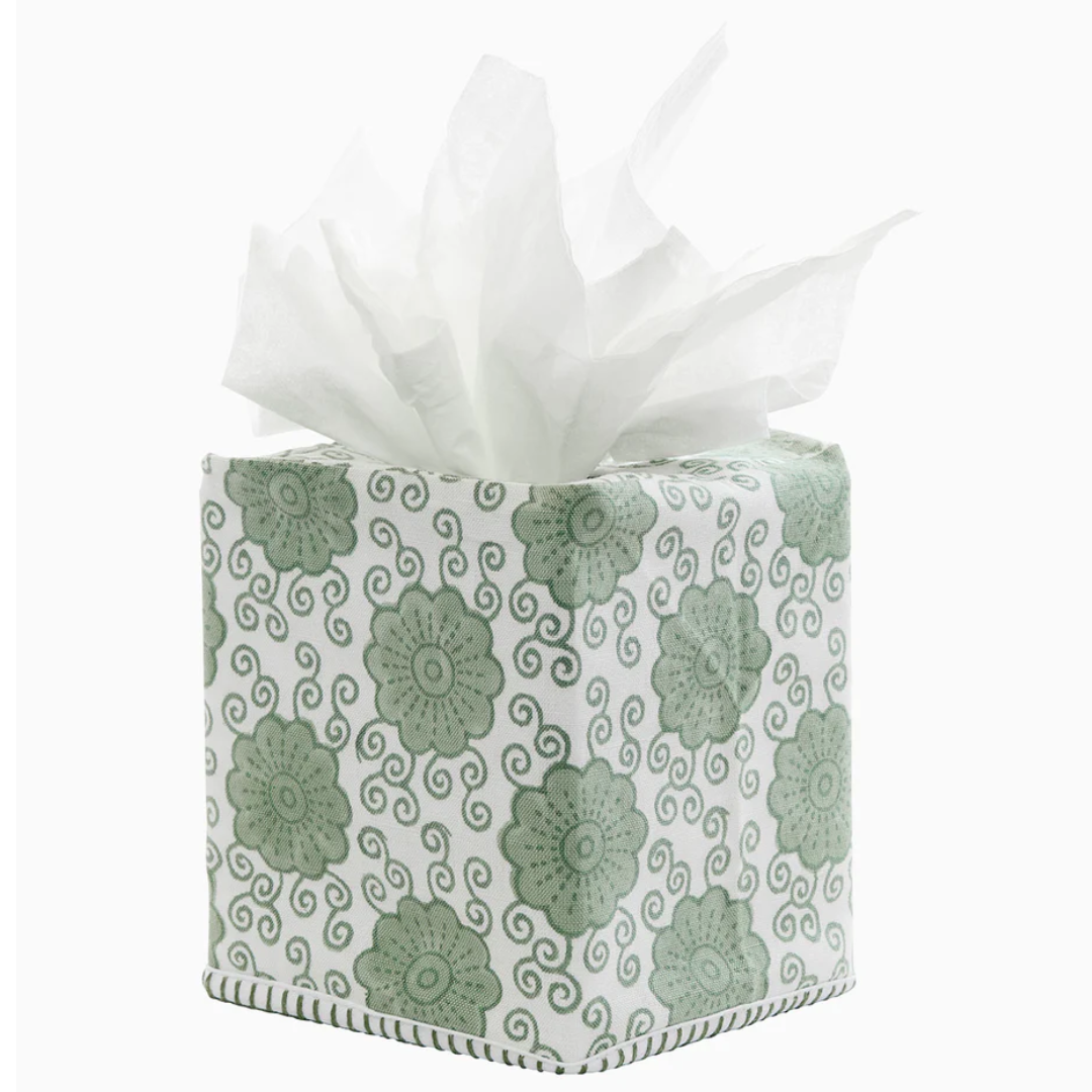 Damini Sage Tissue Box Cover