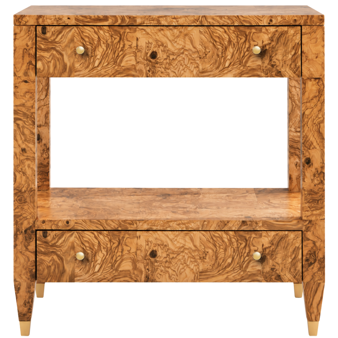 Olive Ash Nightstand