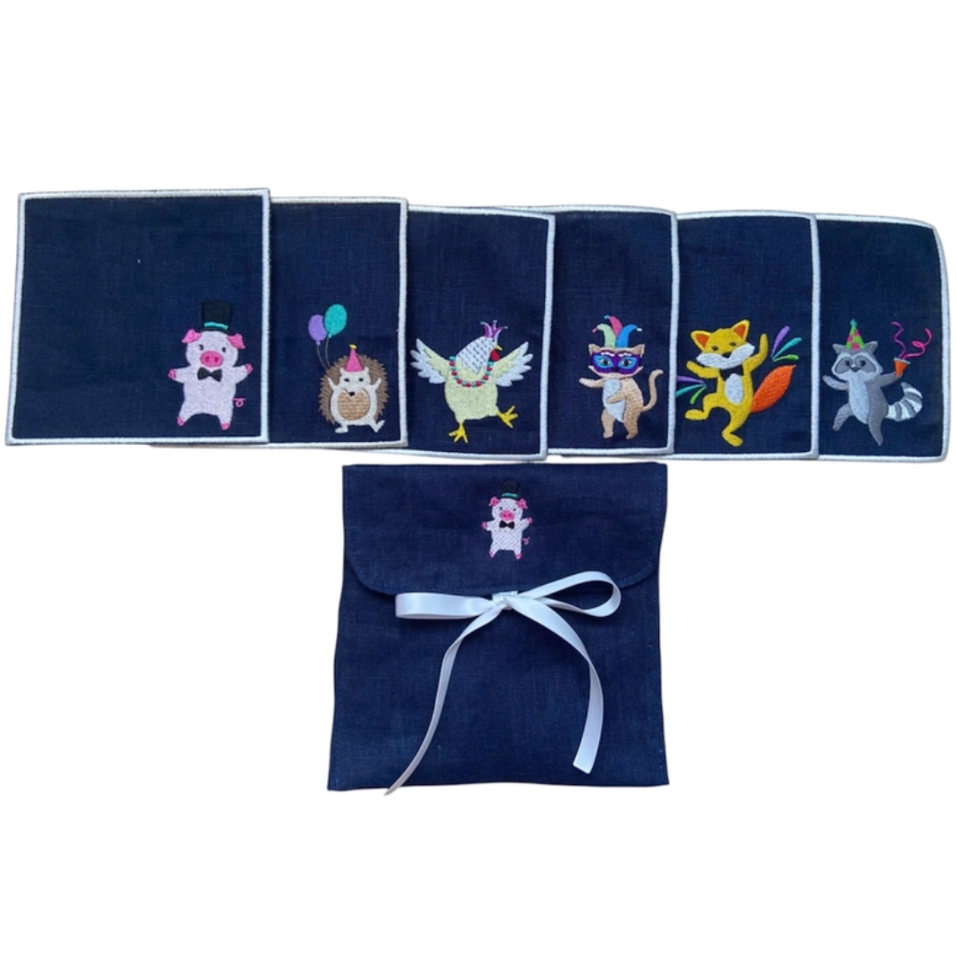Party Animal Cocktail Napkin Collection