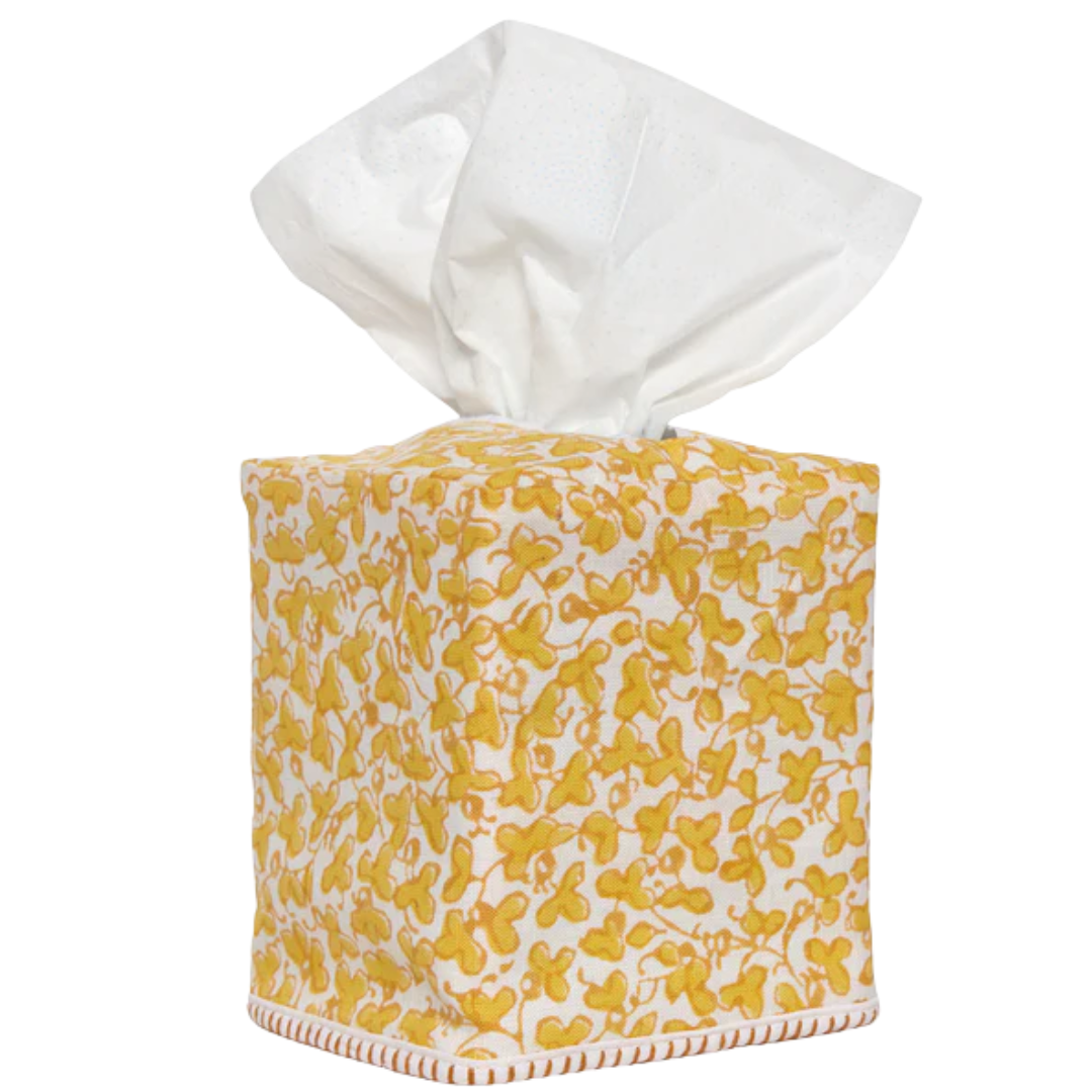 Vihan Marigold Tissue Box Cover