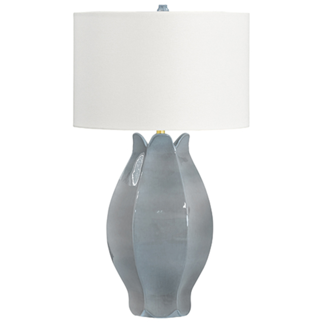 Mae Grey Blue Lamp