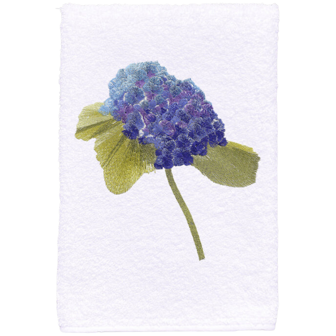 Hydrangea Guest Towel Collection