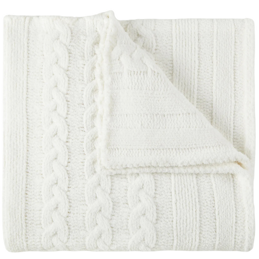 Peacock Alley Cozy Knit Throw Collection