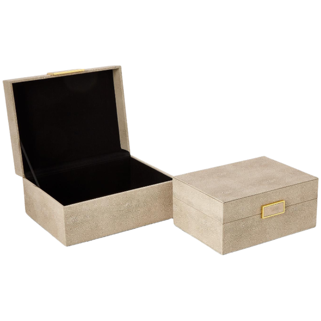 Brussels Shagreen Box Collection