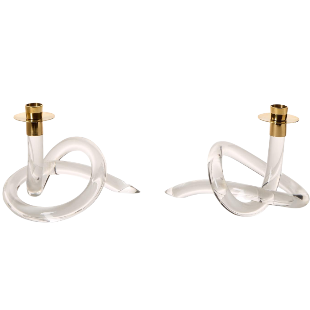 Knot Candle Holder Set