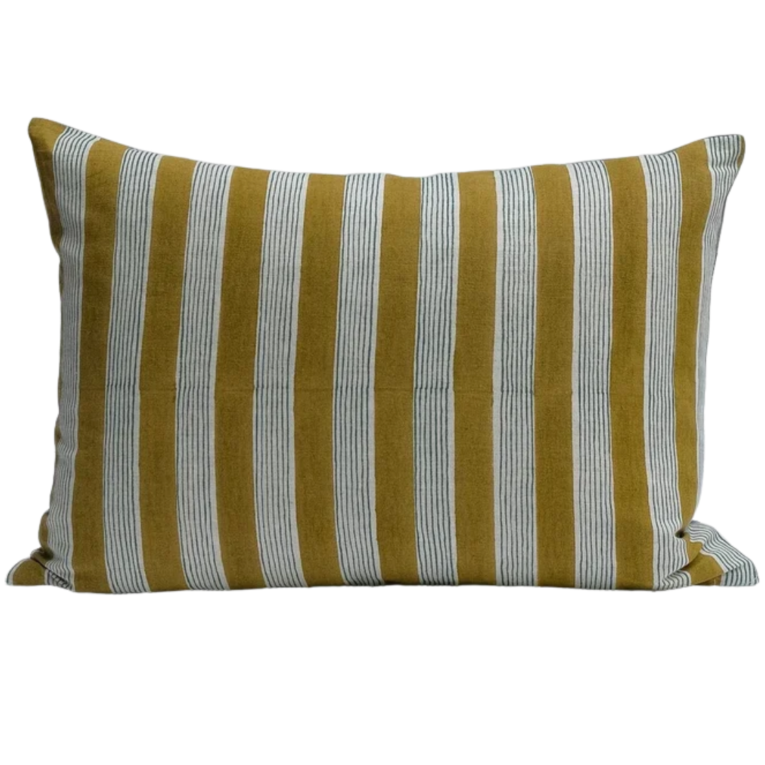 Dia Blue Lumbar Pillow