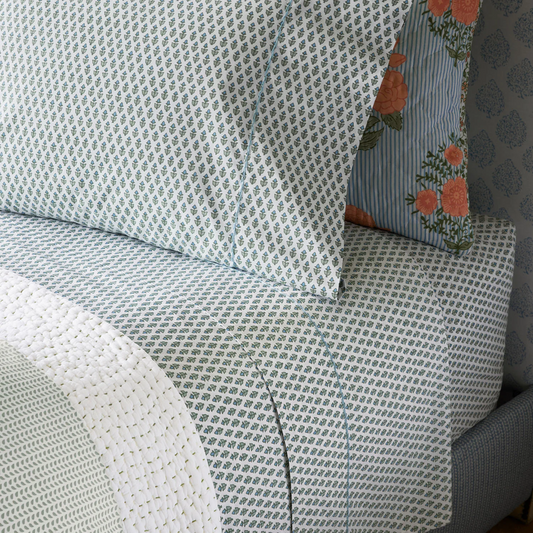 John Robshaw Cala Sage Organic Collection
