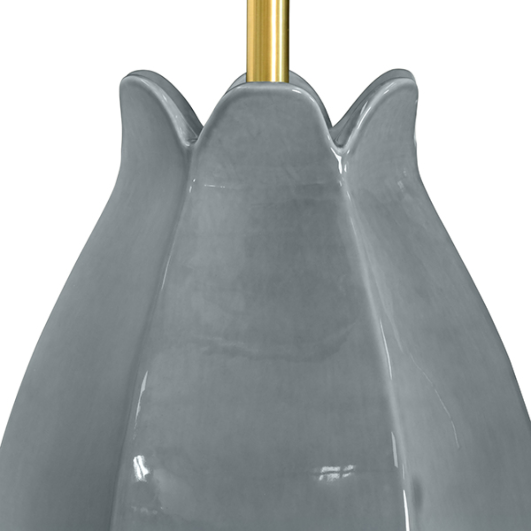 Mae Grey Blue Lamp