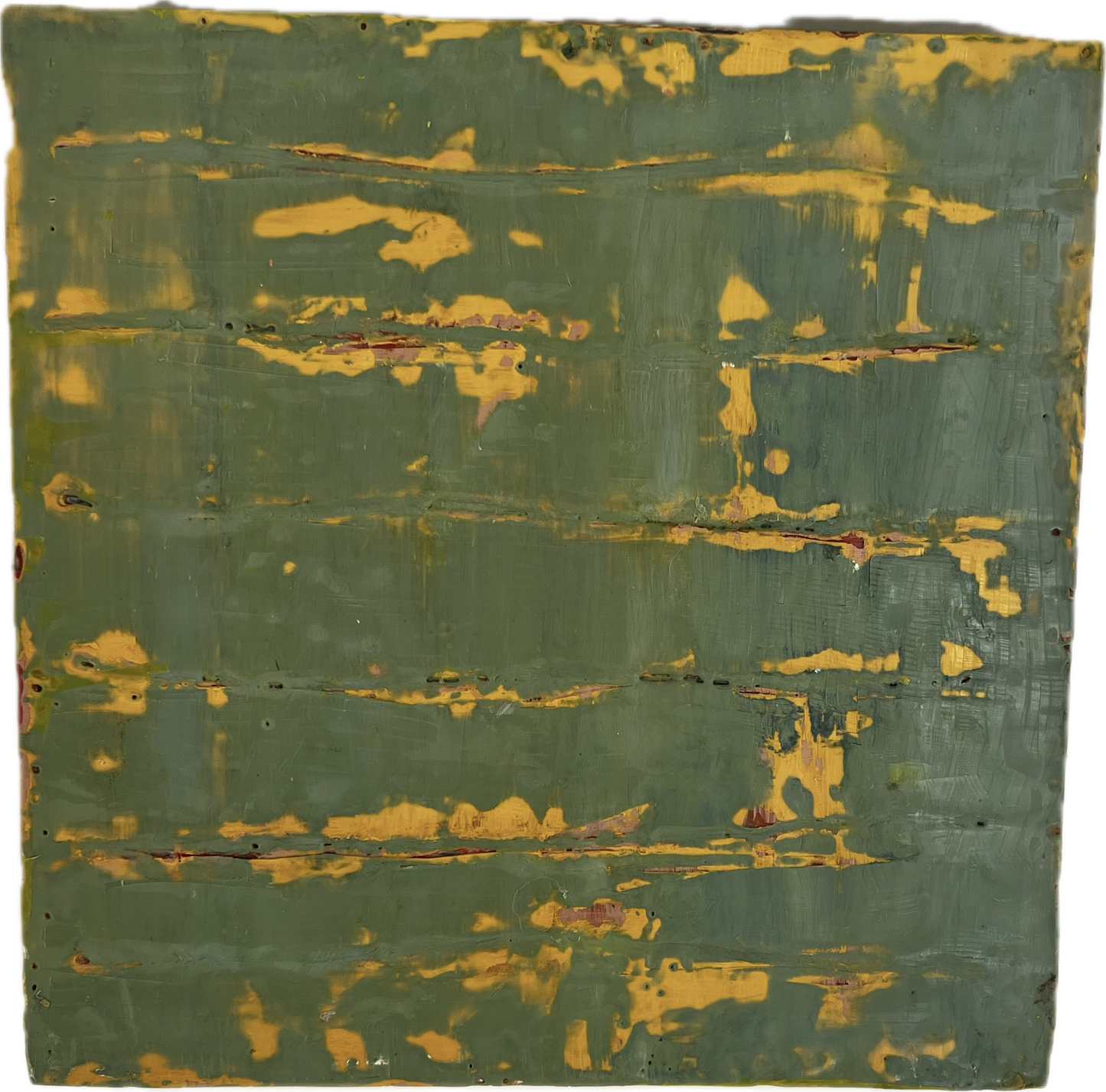 Baby Green Encaustic Art