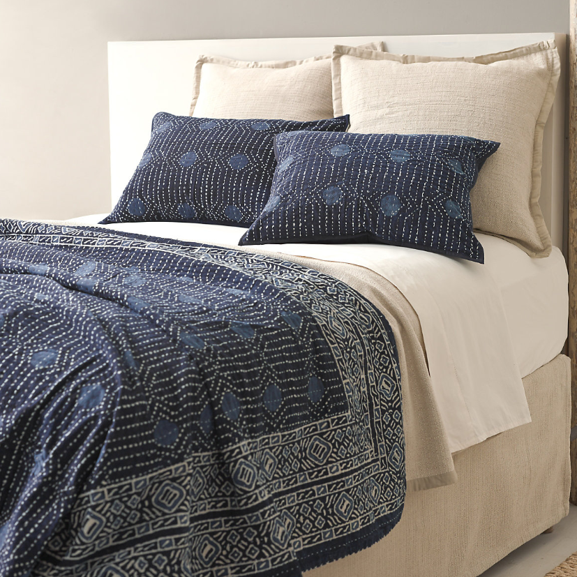 Pine Cone Hill Resist Dot Indigo Collection