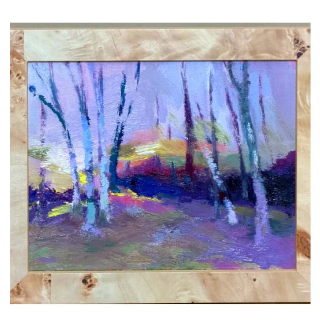 Tree Study at Dusk Art