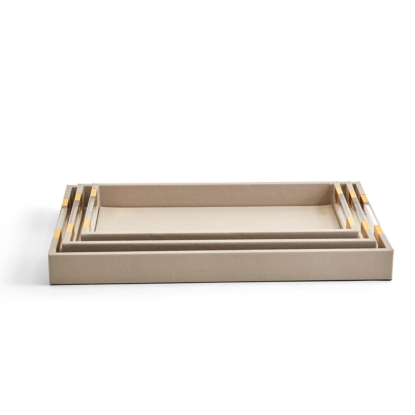 Stingray Acrylic Handle Tray Collection