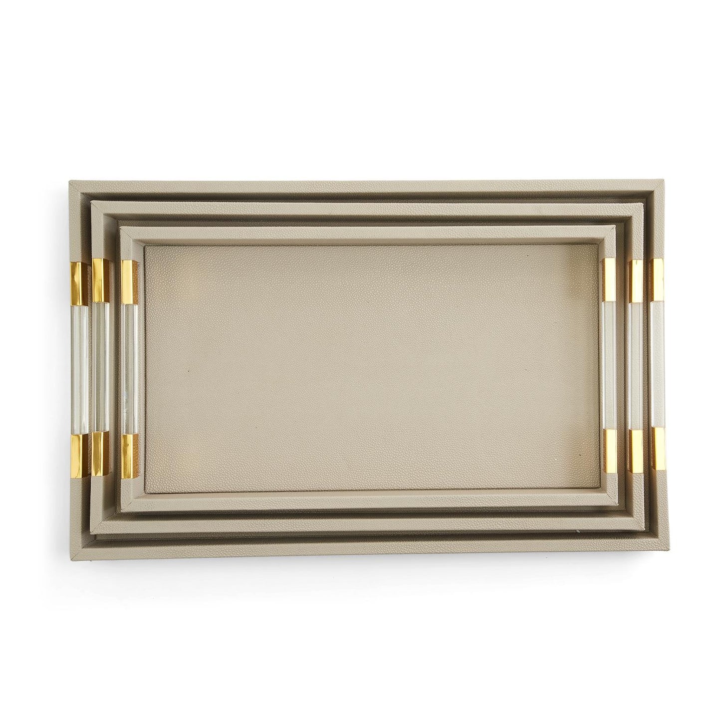 Stingray Acrylic Handle Tray Collection
