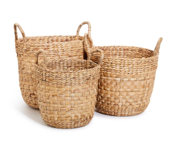 Fern Flat Weave Basket