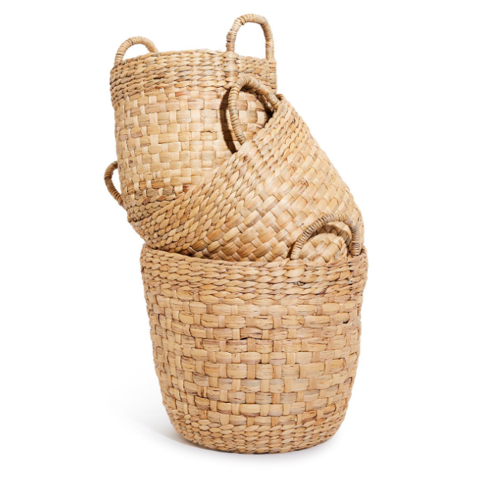 Fern Flat Weave Basket