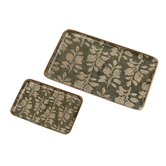 Arbor Enameled Tray Collection