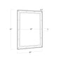 Plaza Beveled Mirror